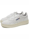 Medalist Goatskin Low Top Sneakers White - AUTRY - BALAAN 2