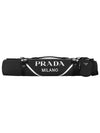 Shoulder Strap Pouch Yoga Mat Black - PRADA - BALAAN 2