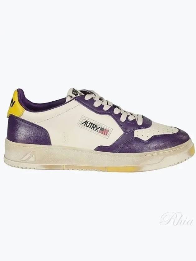 Super Vintage Low Top Sneakers Purple - AUTRY - BALAAN 2