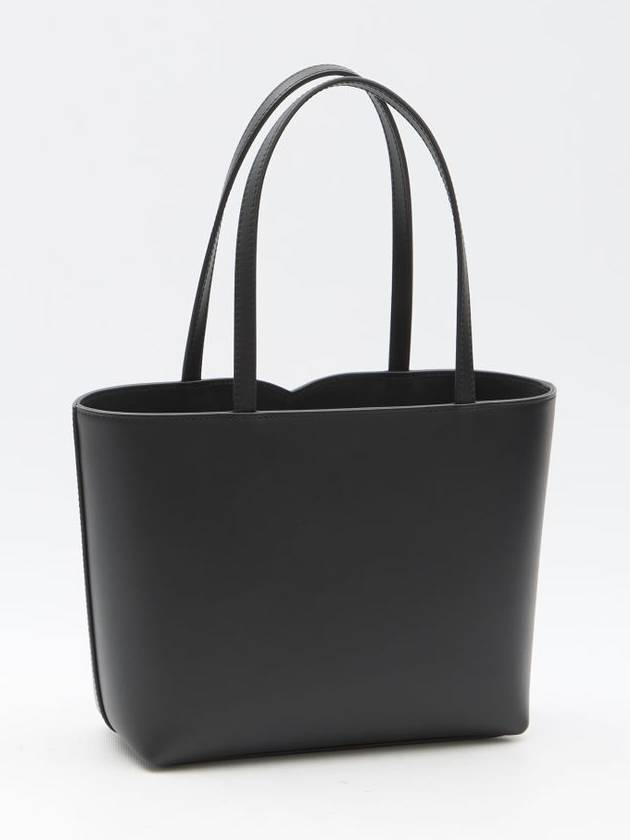 Logo Embossing Small Tote Bag Black - DOLCE&GABBANA - BALAAN 3