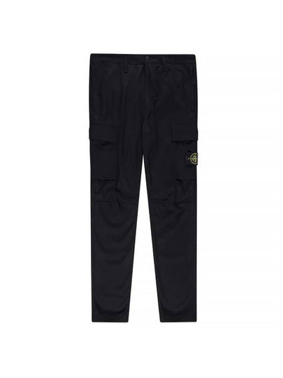 Wappen Patch Cargo Track Pants Black - STONE ISLAND - BALAAN 2