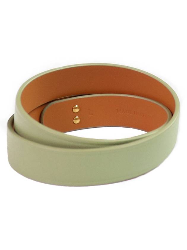 30 Montaigne Leather Bracelet Green - DIOR - BALAAN 3