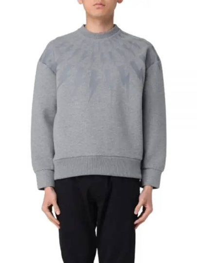 Lynn Bolt Sweatshirt Gray - NEIL BARRETT - BALAAN 2