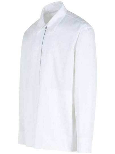 Jil Sander White Cotton Shirt - JIL SANDER - BALAAN 2