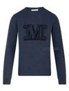 Women's Bimba Cashmere Knit Top Navy - MAX MARA - BALAAN 2