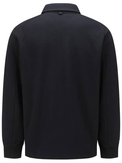 Official MEN COLLAR HALF ZIP LONG T SHIRT BK - ANEWGOLF - BALAAN 2