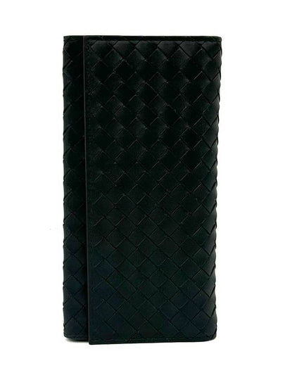 Intrecciato Continental Long Wallet Black - BOTTEGA VENETA - BALAAN 2