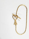 Heart Logo Bracelet Gold - AMI - BALAAN 2