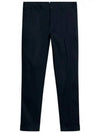 Grant Linen Stretch Straight Pants Navy - J.LINDEBERG - BALAAN 2