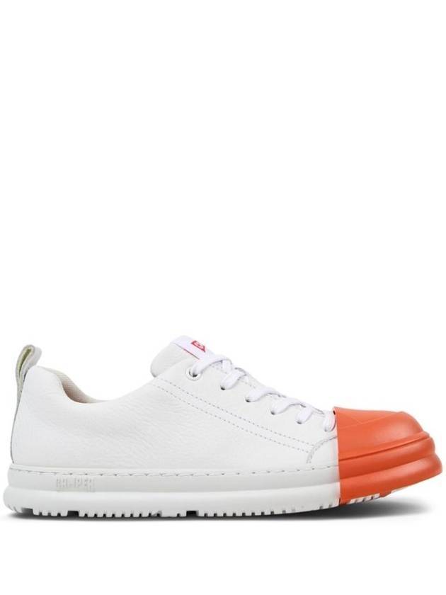 Junction Runner Leather Low Top Sneakers White - CAMPER - BALAAN 1