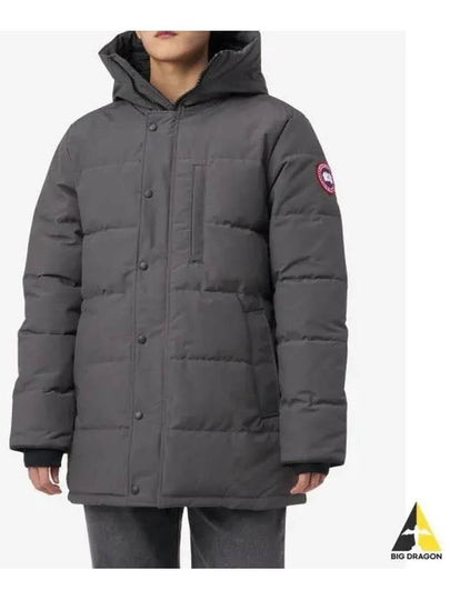 Carson Hooded Padding Parka Grey - CANADA GOOSE - BALAAN 2