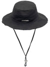 Le Bob Artichaut Bucket Hat Black - JACQUEMUS - BALAAN 3