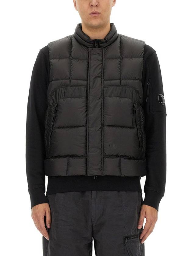 D.D Shell Down Vest Black - CP COMPANY - BALAAN 2