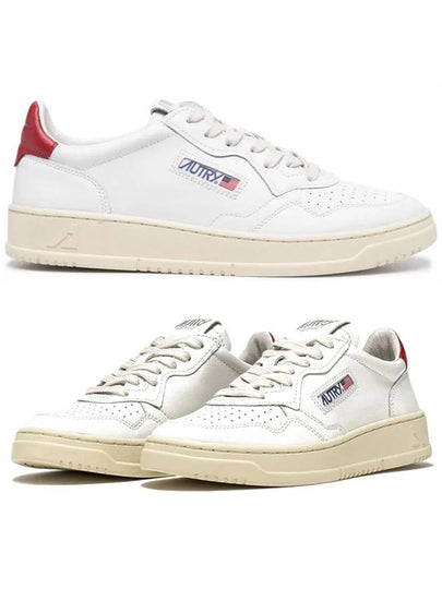 Medalist Red Tab Low Top Sneakers White - AUTRY - BALAAN 2