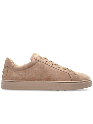 Tod’s Suede Sneakers, Women's, Beige - TOD'S - BALAAN 1