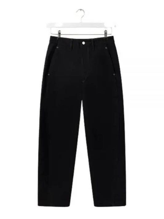 Mid-Rise Twisted Jeans Black - LEMAIRE - BALAAN 2