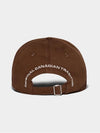 Men's Logo Cotton Ball Cap Brown - DSQUARED2 - BALAAN 7