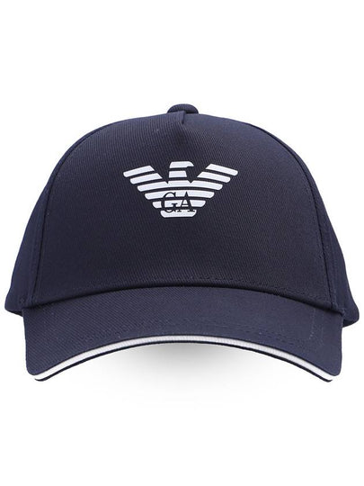 Eagle Logo Ball Cap Navy - EMPORIO ARMANI - BALAAN 2