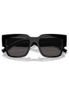 Square Frame Sunglasses Black - DOLCE&GABBANA - BALAAN 4