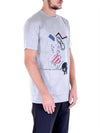 Men's multiprinting shortsleeved tshirt RMJE0028A15 - LANVIN - BALAAN 7