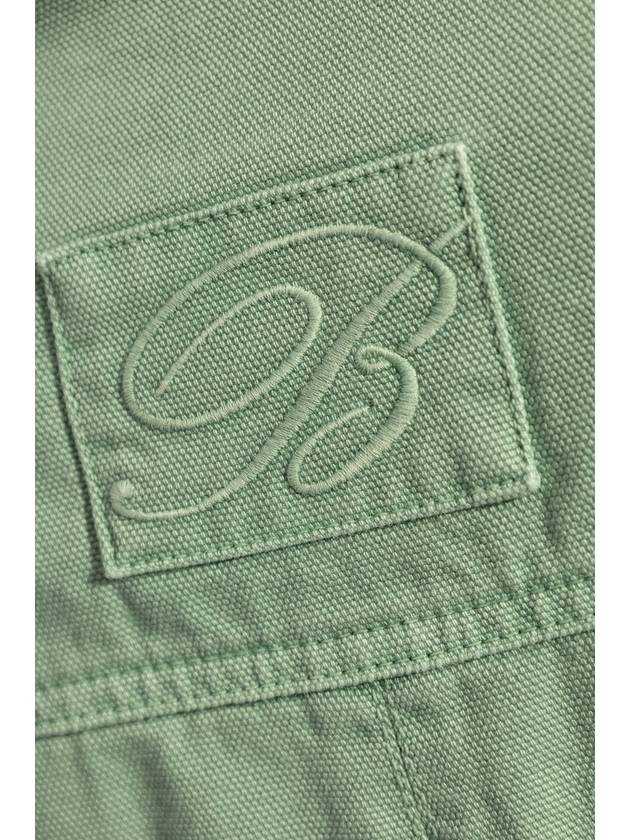 Blumarine Denim Jacket, Women's, Green - BLUMARINE - BALAAN 6