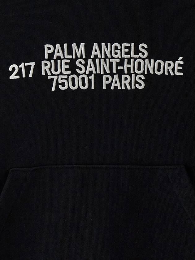 Cotton Hoodie Black - PALM ANGELS - BALAAN 5