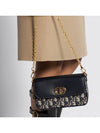 30 Montaigne Avenue East-West Double Carry Mini Shoulder Bag Blue - DIOR - BALAAN 6