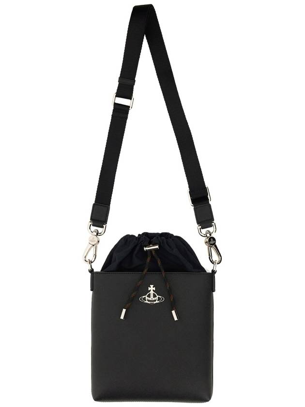 Cross Bag 52040037U S000BN401 BLACK - VIVIENNE WESTWOOD - BALAAN 2