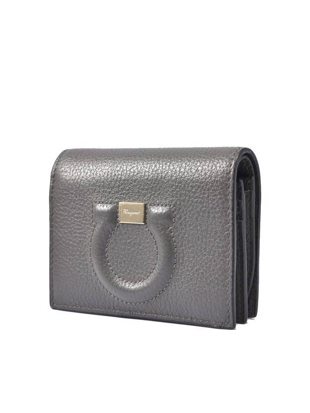 Women s Ferragamo Gancini Compact Bicycle Wallet 22 D514 - SALVATORE FERRAGAMO - BALAAN 1