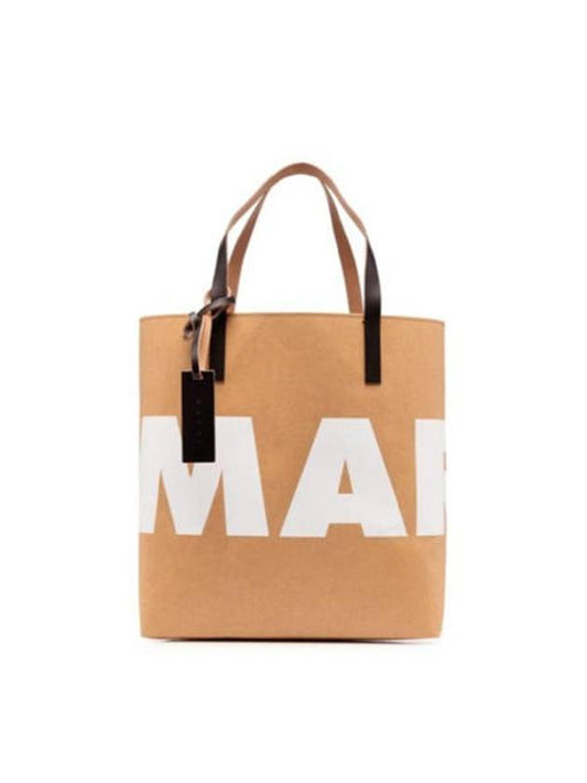 Cellulose Logo Tote Bag SHMPQ10A11 P4908 Z0238 - MARNI - BALAAN 1