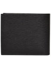 Gancini Half Wallet Black - SALVATORE FERRAGAMO - BALAAN 3