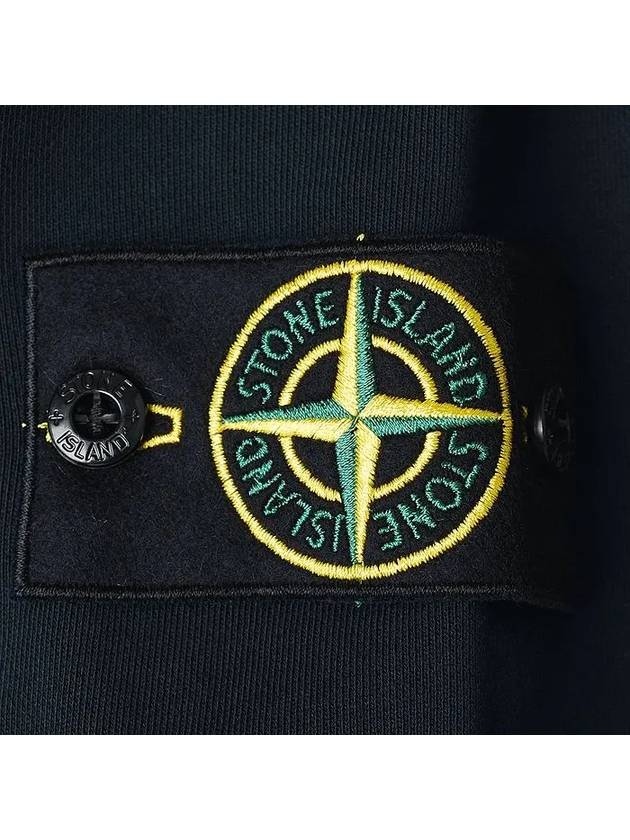 Compass Patch Crew Neck Sweatshirt Navy - STONE ISLAND - BALAAN 5