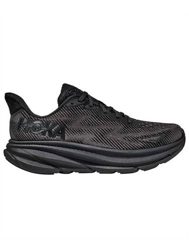 Clifton 9 Low Top Sneakers Black - HOKA ONE ONE - BALAAN 1