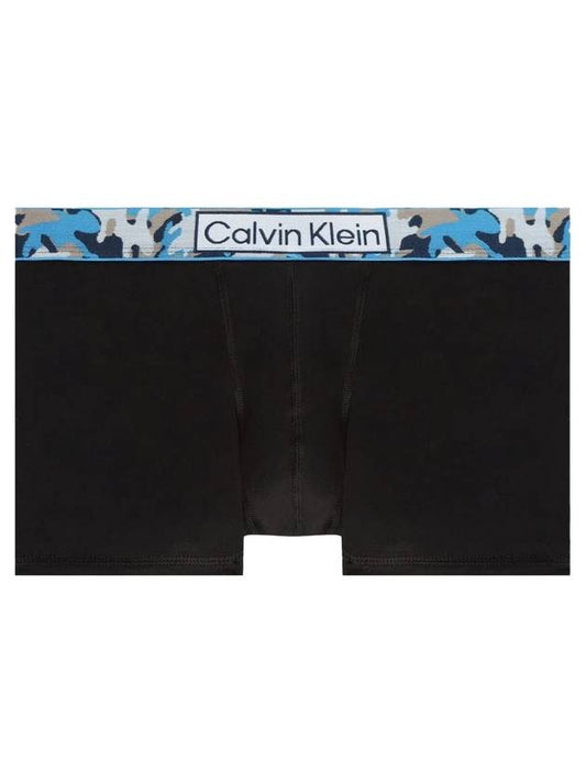 Underwear Trunk CK Heritage Reimagine Briefs Blue Black - CALVIN KLEIN - BALAAN 1