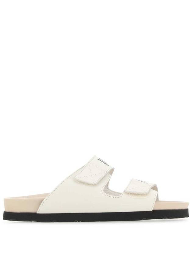 Sandals PWIH019 S23LEA0020361 WHITE - PALM ANGELS - BALAAN 2