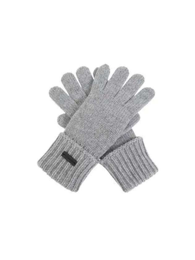 Saint Laurent Cashmere Gloves Women s Gray - SAINT LAURENT - BALAAN 2