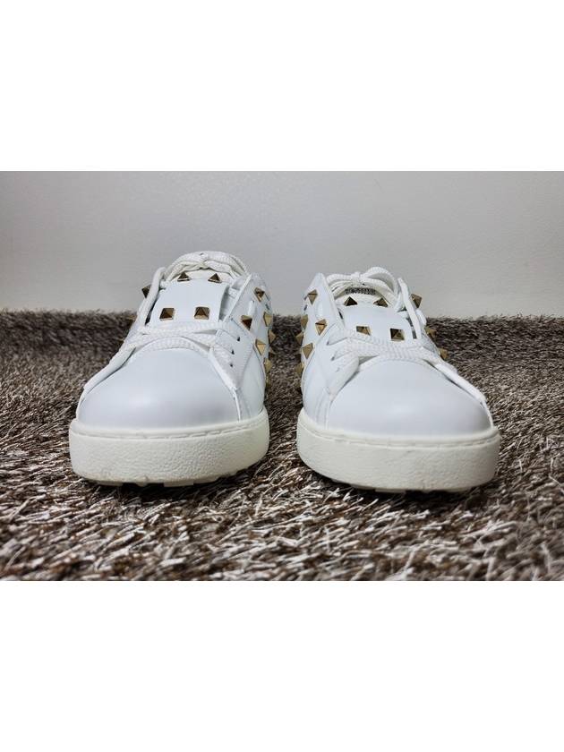 Rockstud Untitled Hidden Open Sneakers 41 260 - VALENTINO - BALAAN 3