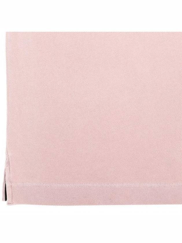 Logo Patch Washing Polo Shirt Pink - STONE ISLAND - BALAAN 5