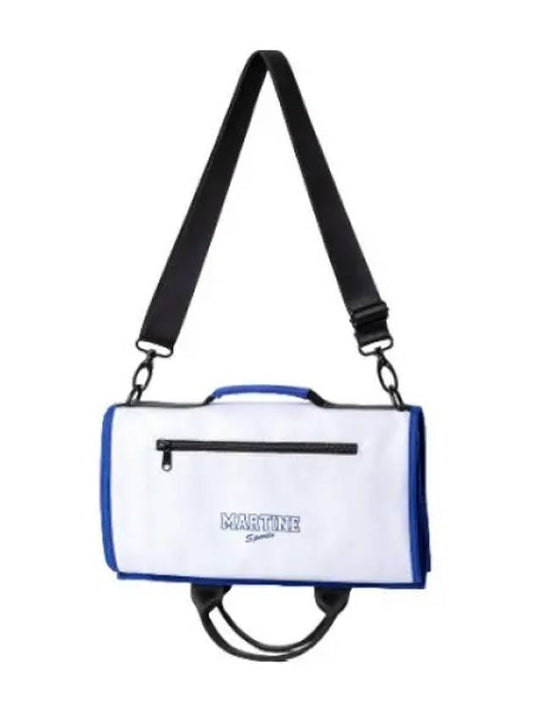 Foldable carrier white blue bag cross - MARTINE ROSE - BALAAN 1