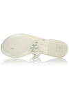 Mini Miller Jelly Flip Flops White - TORY BURCH - BALAAN 6