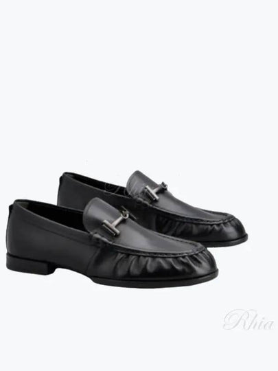 Double T Ring Loafers Black - TOD'S - BALAAN 2