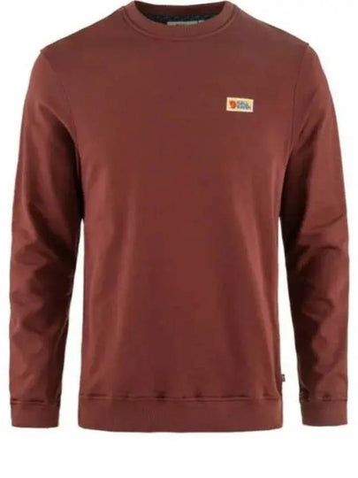 Men's Vardag Long Sleeve T-Shirt Maroon - FJALL RAVEN - BALAAN 2