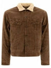 Corduroy Trucker Jacket Brown - POLO RALPH LAUREN - BALAAN 2