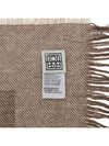 Monogram Wool Cashmere Scarf Beige - TOTEME - BALAAN 9