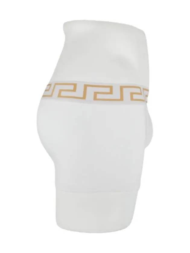 Greca Border Trunk Briefs White - VERSACE - BALAAN 4