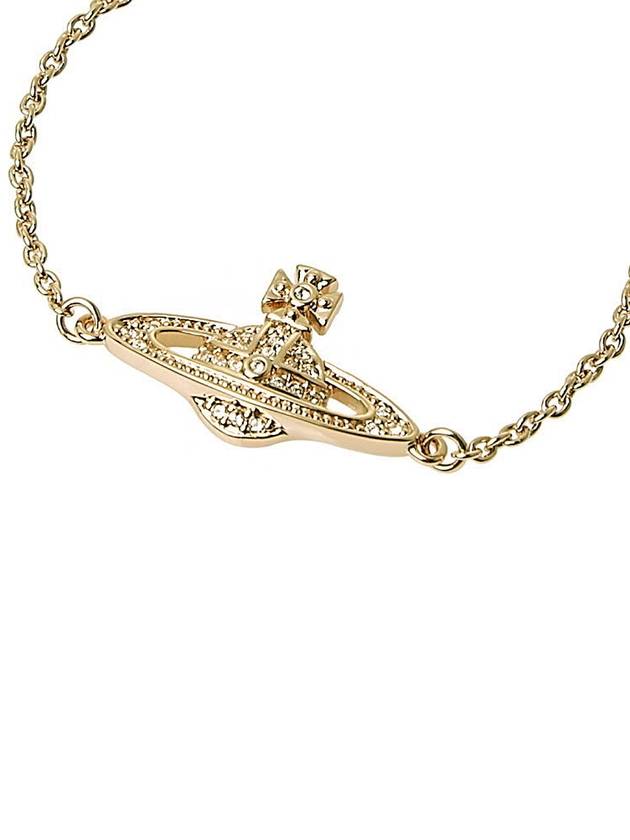 Mini Bath Relief Chain Bracelet Gold - VIVIENNE WESTWOOD - BALAAN.