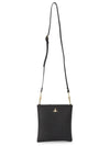 Logo Plaque Square Cross Bag Black - VIVIENNE WESTWOOD - BALAAN 7