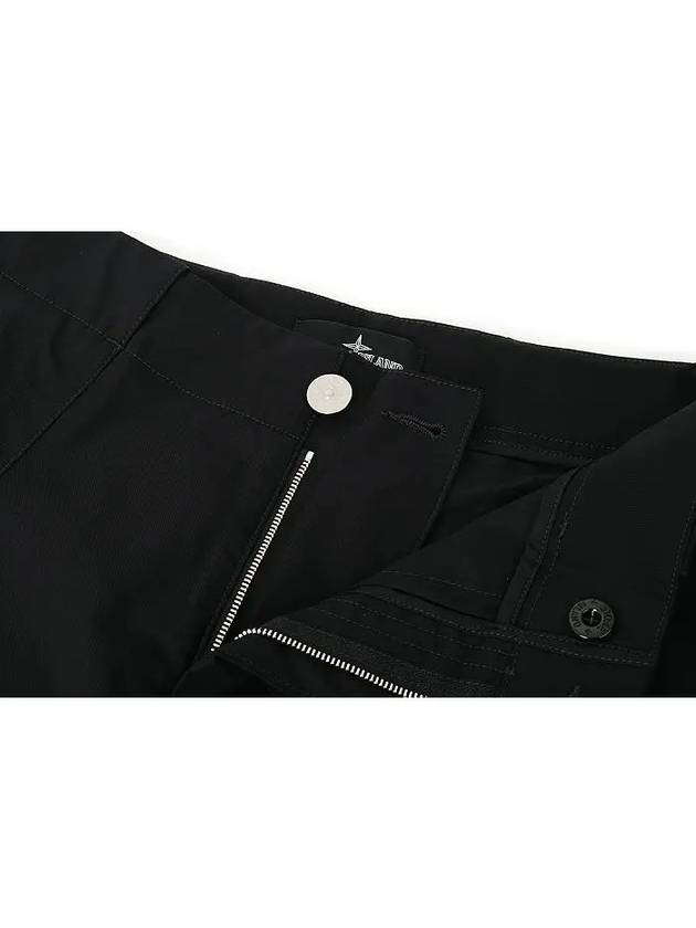 Shadow Project Cotton Nylon Ripstop Cargo Pants Black - STONE ISLAND - BALAAN 4