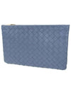 Intrecciato Medium Clutch Bag Thunder - BOTTEGA VENETA - BALAAN 3