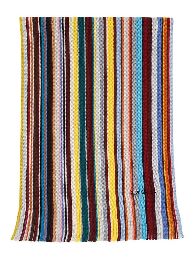 Stripe Wool Muffler - PAUL SMITH - BALAAN 2